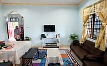 Ruang tamu Homestay Benting Lintang